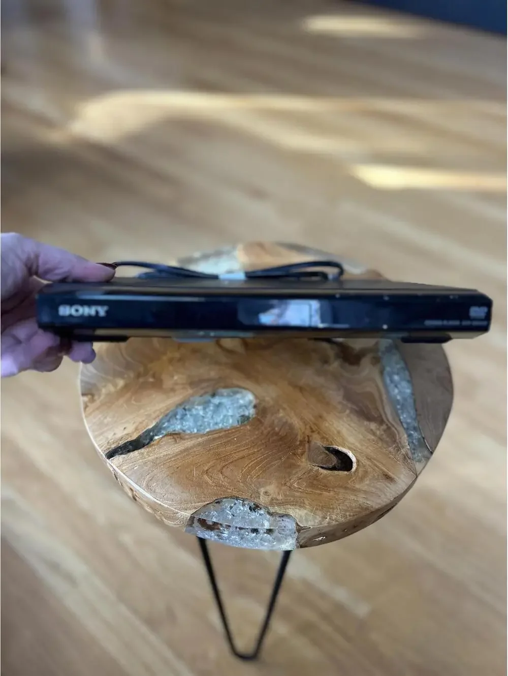 Sony DVD Player with Component and Coaxial Audio Outputs